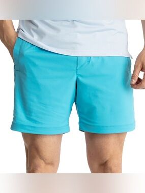 Birddogs Khaki Shorts size Small Bermuda Blue Workout Outdoor Athletic Short